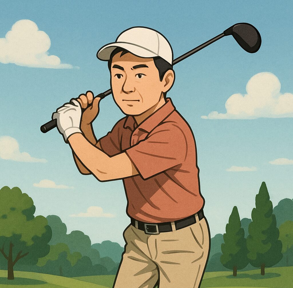 ゴルフ中