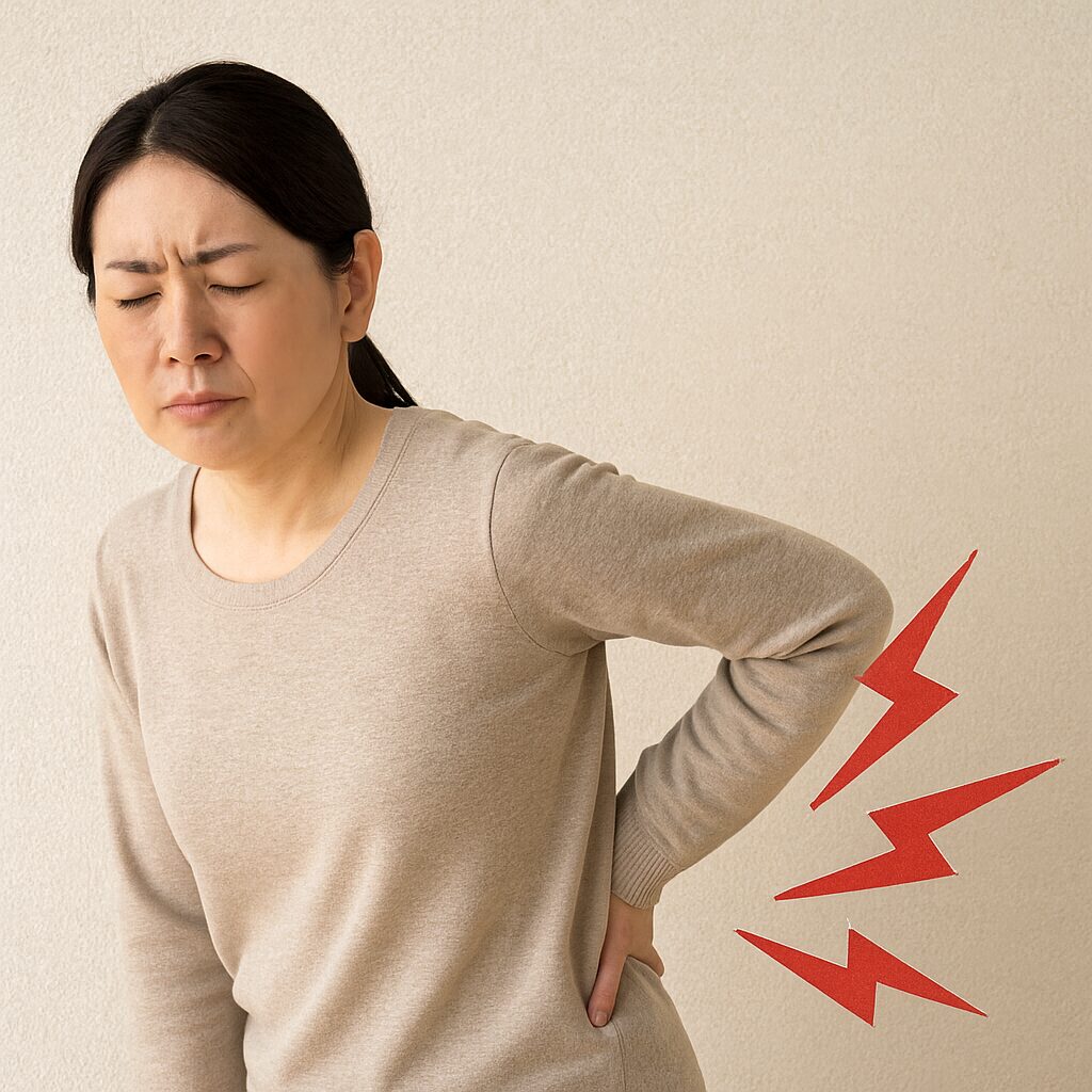 横浜市でヘルニアが改善しないと悩む女性