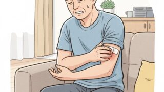 3ヶ月治らない腕の痛み…本当の原因は「逆側の古傷」？