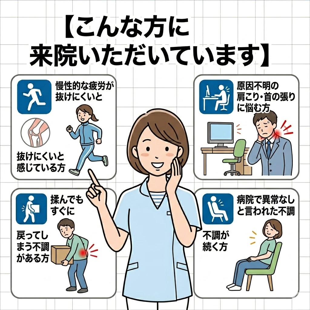 健湧接骨院の患者の特徴