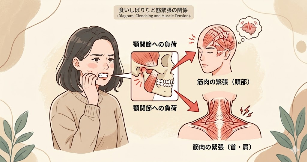 食いしばりが起きる原因