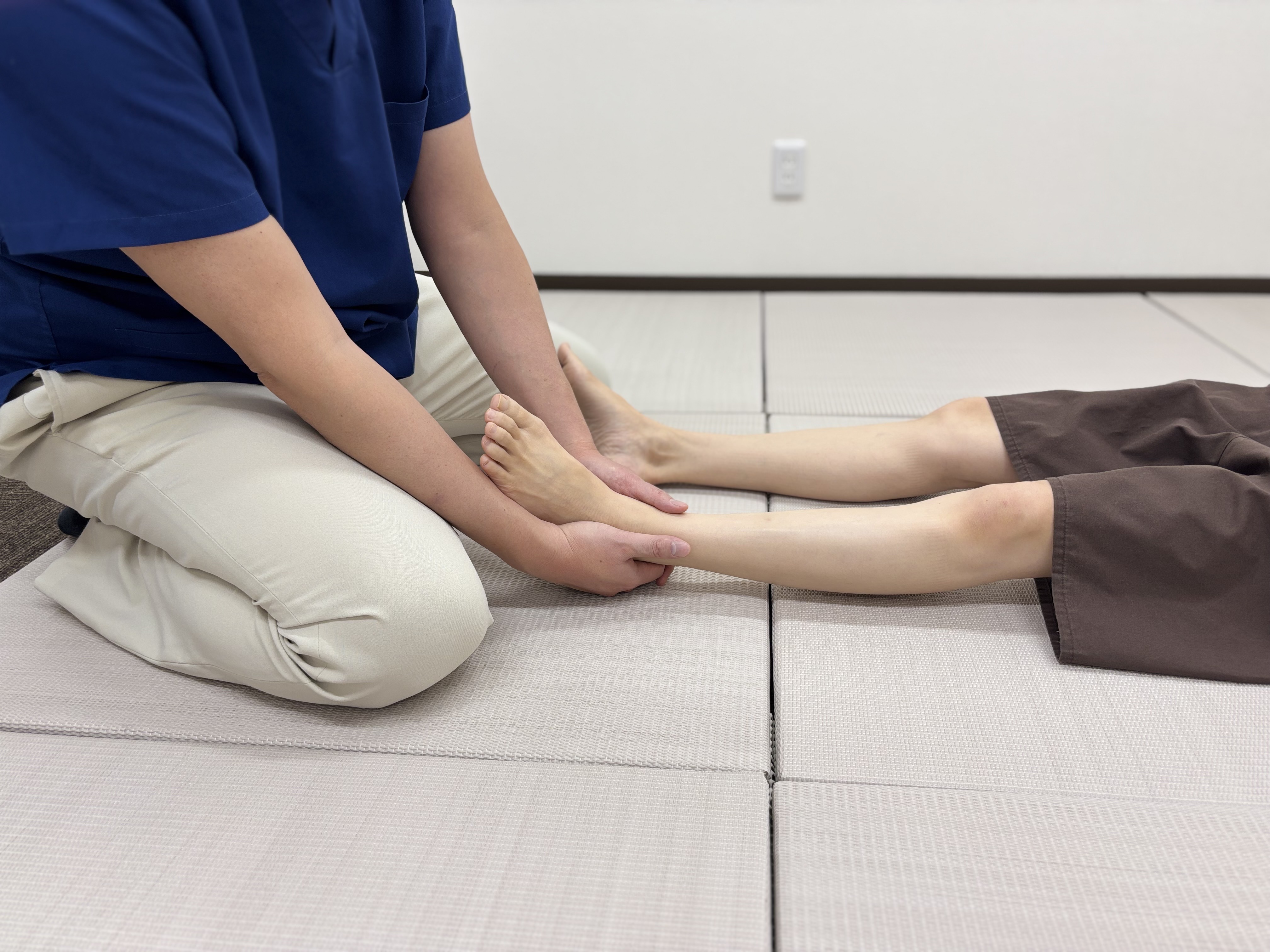 健湧接骨院の施術の様子