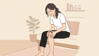 椅子から立つたびに膝のお皿の下が痛む?膝と足首との関係