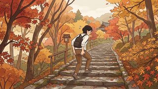 紅葉狩りの石段で太ももの裏がパンパン?「膝の伸び」の関係性とは