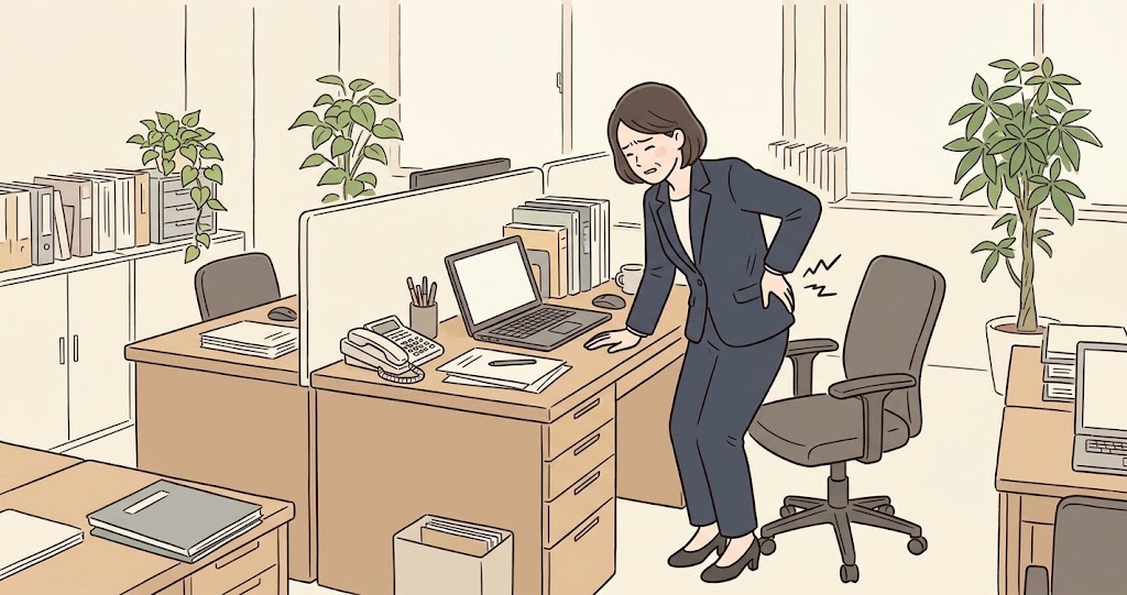 日が短くなって家で過ごす秋、椅子から立つたび腰が固まる理由